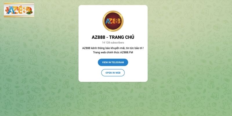 Liên hệ với đội ngũ qua Telegram