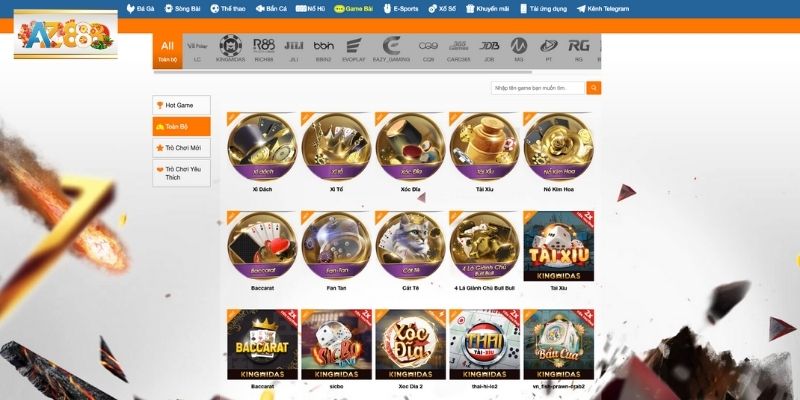 Tham gia cá cược đỉnh cao với nhiều trò chơi hấp dẫn